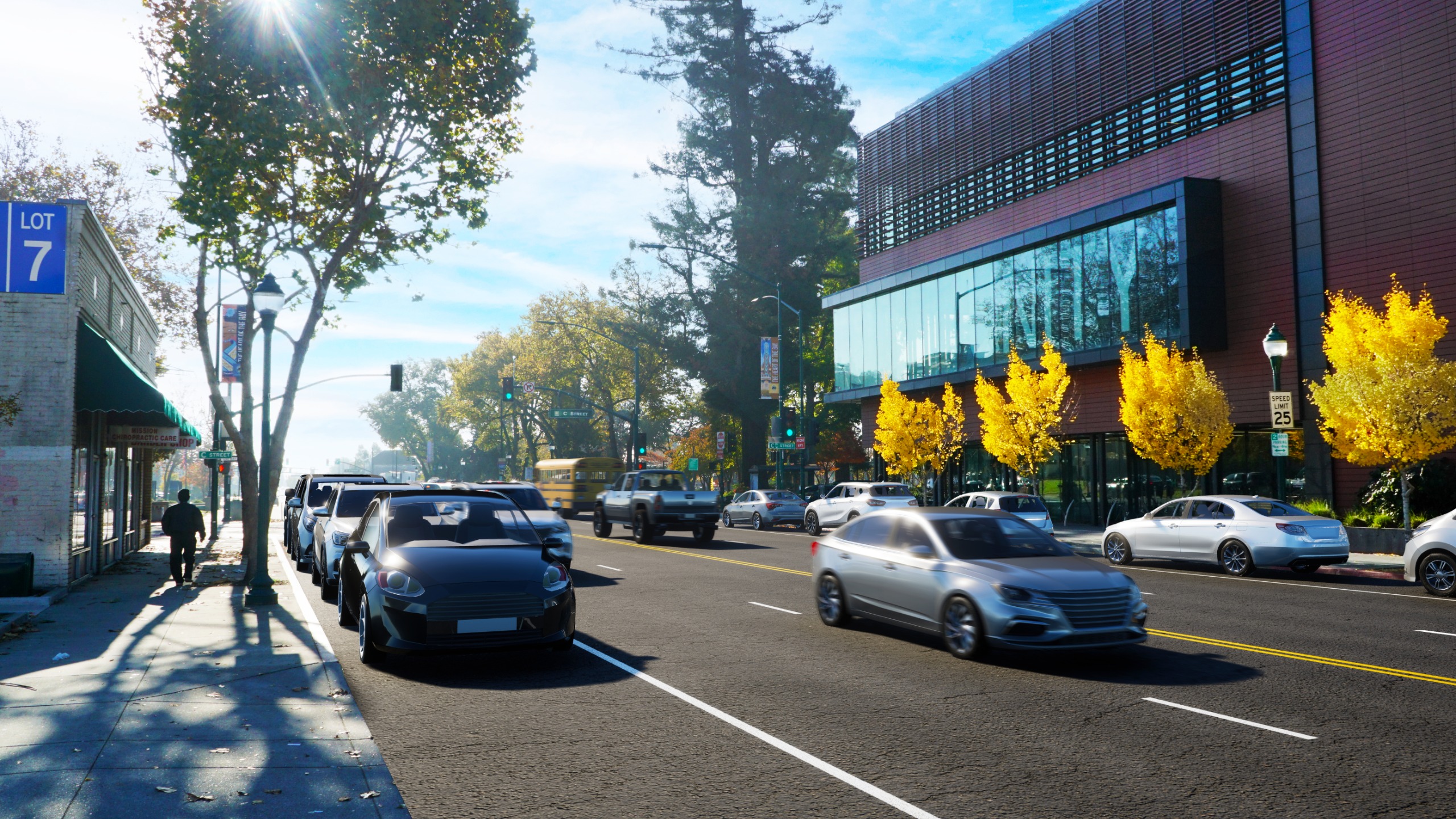 Option 1 - Mission Blvd