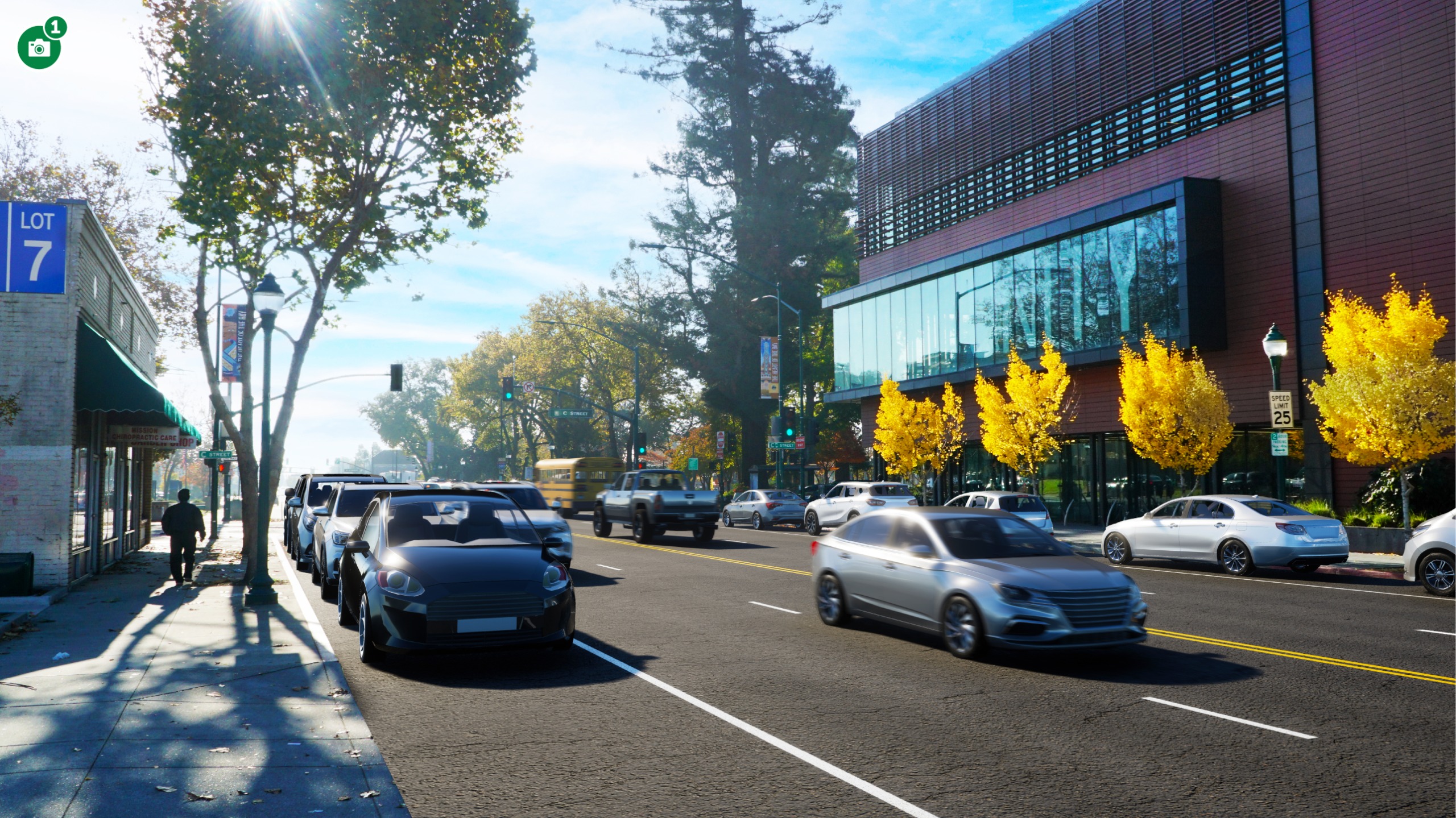 Option 1 - Mission Blvd