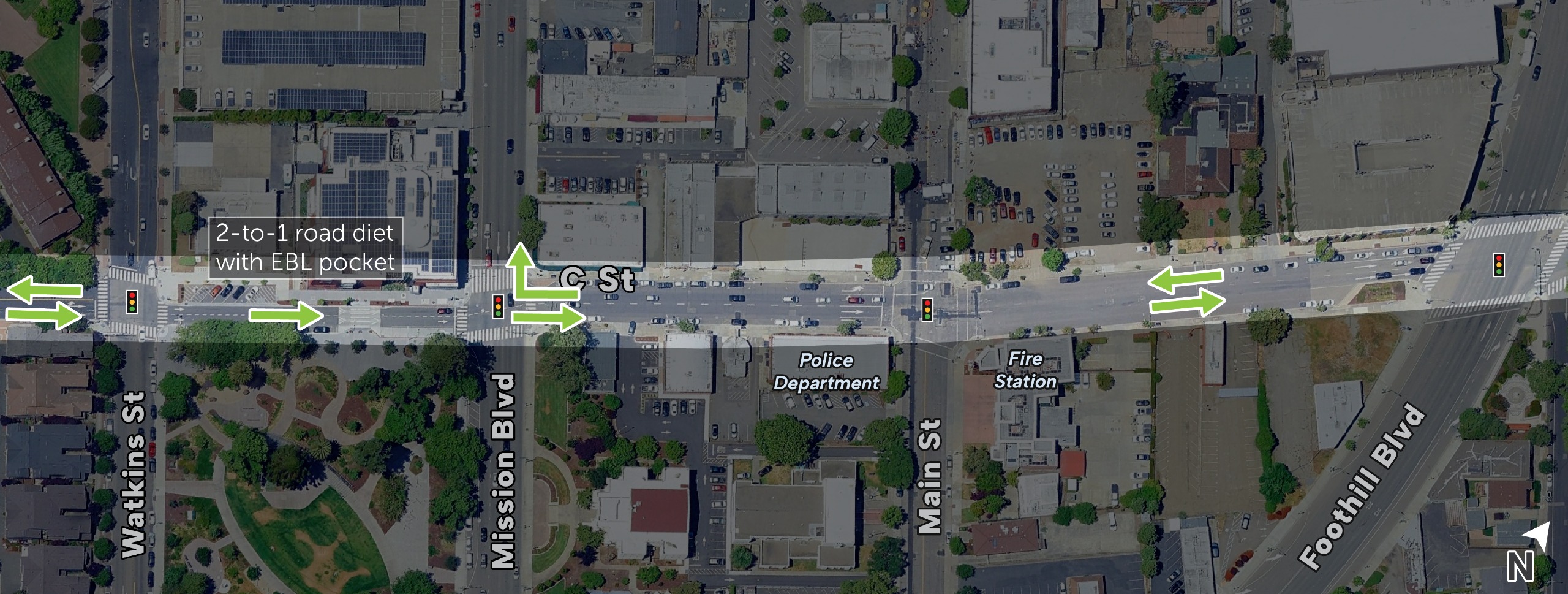 C Street circulation